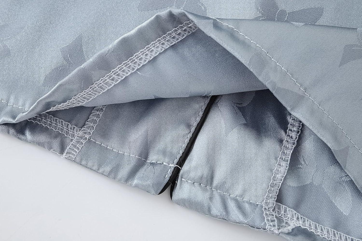 imageVopmocld Satin Pajama Sets Unisex Boys and Girls Silk Button Down Short Sleeve amp Shorts amp Pants Sleepwear 3PCS Loungewear PJSBowknot