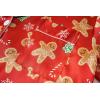 Vopmocld Big Kids Unisex Pjs Set Girls Boys Silk Pajama Sets Satin Clasic Sleepwear Long Sleeve 2 Pieces Button Down Nighty(Gingerbread)