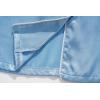 Vopmocld Big Kids Unisex Pjs Set Girls Boys Silk Pajama Sets Satin Clasic Sleepwear Long Sleeve 2 Pieces Button Down Nighty(Sky Blue)