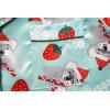 Vopmocld Big Kids Unisex Pjs Set Girls Boys Silk Pajama Sets Satin Clasic Sleepwear Long Sleeve 2 Pieces Button Down Nighty(Xmas Koala)