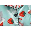 Vopmocld Big Kids Unisex Pjs Set Girls Boys Silk Pajama Sets Satin Clasic Sleepwear Summer 2 Pieces Button Down Nighty(Xmas Koala)