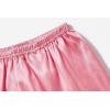 Vopmocld Satin Pajama Sets Unisex Boys and Girls Silk Button Down Short Sleeve & Shorts & Pants Sleepwear 3PCS Loungewear PJS(Watermelon)