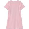 Vopmocld Big Girls’ Cute Happy Cat Sleepwear Short Sleeve Summer Soft Nightgown(Avocado)