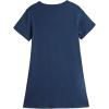 Vopmocld Big Girls’ Cute Happy Cat Sleepwear Short Sleeve Summer Soft Nightgown(Navy-cat)