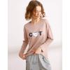 Vopmocld Big Girls Cute Pajama Sets Long Sleeve Lovely Sleepwear 2 Piece PJS Multiple Cartoon Jammies(Pink Cat)