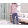 Vopmocld Big Girls Cute Pajama Sets Long Sleeve Lovely Sleepwear 2 Piece PJS Multiple Cartoon Jammies(Pink Rabbit)