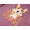 Vopmocld Big Girls’ Short Sleeve Long Pants Pajama Sets 2PCS Cartoon Pattern & Letters Printed Sleepwear Lounge for Teens(Cute Corgi)