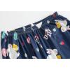 Vopmocld Big Girls’ Short Sleeve Long Pants Pajama Sets 2PCS Cartoon Pattern & Letters Printed Sleepwear Lounge for Teens(Easter-navy)