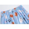 Vopmocld Big Girls’ Short Sleeve Long Pants Pajama Sets 2PCS Cartoon Pattern & Letters Printed Sleepwear Lounge for Teens(Ghost Bowknot)