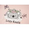 Vopmocld Big Girls’ Short Sleeve Long Pants Pajama Sets 2PCS Cartoon Pattern & Letters Printed Sleepwear Lounge for Teens(Koala)