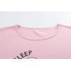 Vopmocld Big Girls’ Short Sleeve Long Pants Pajama Sets 2PCS Cartoon Pattern & Letters Printed Sleepwear Lounge for Teens(Panda)