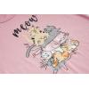 Vopmocld Big Girls’ Short Sleeve Long Pants Pajama Sets 2PCS Cartoon Pattern & Letters Printed Sleepwear Lounge for Teens(Playing Cats)