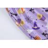 Vopmocld Big Girls’ Short Sleeve Long Pants Pajama Sets 2PCS Cartoon Pattern & Letters Printed Sleepwear Lounge for Teens(Purple Cake)