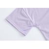 Vopmocld Big Girls’ Short Sleeve Long Pants Pajama Sets 2PCS Cartoon Pattern & Letters Printed Sleepwear Lounge for Teens(Purple Cake)