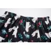 Vopmocld Big Girls’ Short Sleeve & Shorts & Pants Pajama Sets 3PCS Cartoon Patterns Cute Lounge Sets for Teens 8-18 Years(3pcs-cute Bunny)