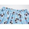 Vopmocld Big Girls’ Short Sleeve & Shorts & Pants Pajama Sets 3PCS Cartoon Patterns Cute Lounge Sets for Teens 8-18 Years(3pcs-make Wish Panda)