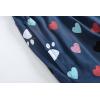 Vopmocld Big Girls’ Short Sleeve & Shorts & Pants Pajama Sets 3PCS Cartoon Patterns Cute Lounge Sets for Teens 8-18 Years(3pcs-navy Cat)