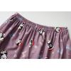 Vopmocld Big Girls’ Short Sleeve & Shorts & Pants Pajama Sets 3PCS Cartoon Patterns Cute Lounge Sets for Teens 8-18 Years(3pcs-penguin)
