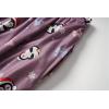 Vopmocld Big Girls’ Short Sleeve & Shorts & Pants Pajama Sets 3PCS Cartoon Patterns Cute Lounge Sets for Teens 8-18 Years(3pcs-penguin)