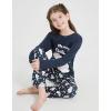 Vopmocld Christmas Family Matching Pajama Red Holiday Pjs Sets Cotton Sleepwear(Bear/Penguin)