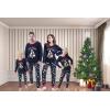 Vopmocld Christmas Family Matching Pajama Red Holiday Pjs Sets Cotton Sleepwear(Navy Cats/Dogs Tree)