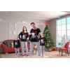 Vopmocld Christmas Family Matching Pajama Red Holiday Pjs Sets Cotton Sleepwear(Santa Claus)