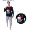 Vopmocld Christmas Family Matching Pajama Red Holiday Pjs Sets Cotton Sleepwear(Santa Claus)