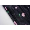 Vopmocld Girls Button Down Pajama Sets Sleeveless Tank Top with Shorts for Teen Girls Summer Casual Clothes Loungewear(Black Rose)