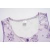Vopmocld Girls Button Down Pajama Sets Sleeveless Tank Top with Shorts for Teen Girls Summer Casual Clothes Loungewear(Little Floral)