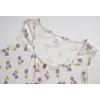 Vopmocld Girls Button Down Pajama Sets Sleeveless Tank Top with Shorts for Teen Girls Summer Casual Clothes Loungewear(Purple Tulip)