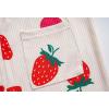 Vopmocld Girls Button Down Pajama Sets Sleeveless Tank Top with Shorts for Teen Girls Summer Casual Clothes Loungewear(Strawberry)