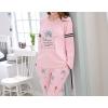 Vopmocld Young Girls Lovely Bunny Pajama Sets Cotton Long Sleeve Pjs Clothes Sleepwear Shirts(Bonjour Koala)