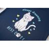 Vopmocld Young Girls Lovely Bunny Pajama Sets Cotton Long Sleeve Pjs Clothes Sleepwear Shirts(Cat)