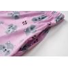 Vopmocld Young Girls Lovely Bunny Pajama Sets Cotton Long Sleeve Pjs Clothes Sleepwear Shirts(Raccoon)