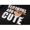 Vopmocld Young Girls Lovely Bunny Pajama Sets Cotton Long Sleeve Pjs Clothes Sleepwear Shirts(Sloth)