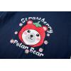 Vopmocld Young Girls Lovely Bunny Pajama Sets Cotton Long Sleeve Pjs Clothes Sleepwear Shirts(Strawberry Bear)