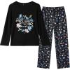 Vopmocld Big Girls Cute Pajama Sets Long Sleeve Lovely Sleepwear 2 Piece PJS Multiple Cartoon Jammies(Butterfly Floral)