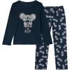 Vopmocld Big Girls Cute Pajama Sets Long Sleeve Lovely Sleepwear 2 Piece PJS Multiple Cartoon Jammies(Navy Koala)
