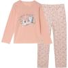 Vopmocld Young Girls Lovely Bunny Pajama Sets Cotton Long Sleeve Pjs Clothes Sleepwear Shirts(Playing Cat)
