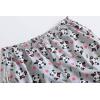 Vopmocld Big Girls Summer Short Sleeve Pajama Sets Cute Cat Patterns Sleepwear Nighty 100% Cotton(Panda)