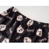 Vopmocld Big Girls Summer Short Sleeve Pajama Sets Cute Cat Patterns Sleepwear Nighty 100% Cotton(Sloth)