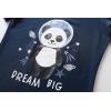 Vopmocld Big Girls Summer Short Sleeve Pajama Sets Cute Cat Patterns Sleepwear Nighty 100% Cotton(Space-panda)
