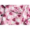 Vopmocld Girls Pajama Sets 3pcs Button Down Short Sleeve Long Pants With Shorts Sleepwear Cute Patterns Nighty For Teens(3pcs/Llama)