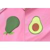 Vopmocld Girls Pajama Sets 3pcs Button Down Short Sleeve Long Pants With Shorts Sleepwear Cute Patterns Nighty For Teens(Avocado)