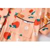 Vopmocld Girls Pajama Sets 3pcs Button Down Short Sleeve Long Pants With Shorts Sleepwear Cute Patterns Nighty For Teens(Corgi)