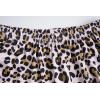 Vopmocld Girls Pajama Sets 3pcs Button Down Short Sleeve Long Pants With Shorts Sleepwear Cute Patterns Nighty For Teens(Full Printed Leopard)