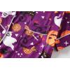 Vopmocld Girls Pajama Sets 3pcs Button Down Short Sleeve Long Pants With Shorts Sleepwear Cute Patterns Nighty For Teens(Halloween)