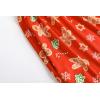 Vopmocld Girls Pajama Sets 3pcs Button Down Short Sleeve Long Pants With Shorts Sleepwear Cute Patterns Nighty For Teens(Xmas Gingerbread)