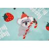 Vopmocld Girls Pajama Sets 3pcs Button Down Short Sleeve Long Pants With Shorts Sleepwear Cute Patterns Nighty For Teens(Xmas Koala)